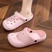 Classic Summer Women Clogs Female Sandals Thick Bottom Home Slides Soft EVA Garden Shoes Beach Sandals Home Slippers_vogvips.com