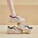 Daddy Shoes Female Student Sports Thick-soled Heightening Shoes Casual Mesh Breathable_vogvips.com
