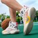 2025 Summer New Sports Breathable Durable Shock Absorbing Women's Sports Shoes Men's Basketball Shoes Couple's Casual Shoes_vogvips.com