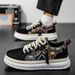 2025 New Men's Shoes Spring And Summer Men's Sports Flat All-match Fashionable Simple Men's Casual Board Shoes_vogvips.com