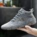 TerraStride Italian Clearance Men's Genuine Leather Soft Sole Non-Slip Sports Casual Fleece-Lined Cotton Shoes Large Size_vogvips.com