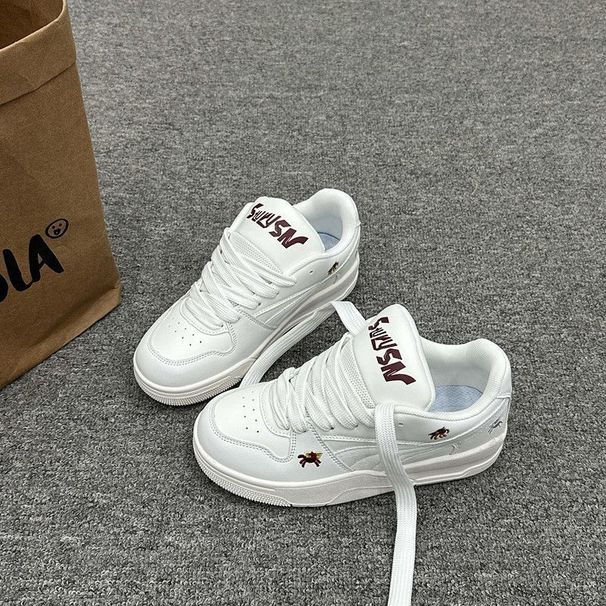 Women's Style Casual Platform Retro Street Shoes Trendy Harajuku Niche Sneakers For The Year Of The Horse_vogvips.com