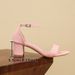2026 New Round-Toe Chunky Heel Plus Size Sandals, Mid-Heel, European And American Style, Open-Toe, One-Strap With_vogvips.com