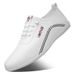 Business Leather Men Breathable Soft Sole Casual Flat British Style Slip-On Lazy Shoes Trendy Loafers_vogvips.com