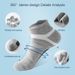 5 Pairs Of Sports Cotton Socks, Sweat Wicking Breathable, Suitable For MEN'S BASKETBALL Training And Outdoor Running_vogvips.com