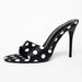 2026 New European And American Style Open-Toe Polka Dot Sandals Women's High-Heeled Shoes Huidong Cross-Border_vogvips.com
