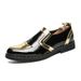 Regal Footwear Plus Size Men's Hairstylist Casual Fashion British Studded Leather Brogue Trendy Shoes_vogvips.com