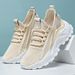 Women's Platform Heightening Casual Single Shoes Women's Shoes Mesh Shoes Fashion Fly-woven Sports Shoes Dad Shoes_vogvips.com