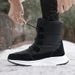 2022 Winter Outdoor High Top Plush Warm Thick Bottom Cotton Shoes Snow Boots New Cross Border Trendy Lightweight Cotton Boots For Women_vogvips.com