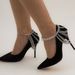 Shoe Accessories Temperament Multi Layer Tassel Hip Hop Anklet Female Exaggerated Personality Geometric Metal Chain Shoe Chain Xuerou Jewelry_vogvips.com