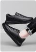 Height-increasing Men's Shoes Sports Comfort First-layer Cowhide Wear-resistant Low-top Casual Board Shoes_vogvips.com