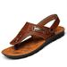 2025 Summer New Sandals, , Non-slip Dual-use Flip-flops, Clip-toe Trend Youth Casual Shoes_vogvips.com
