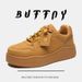 Men's Shoes Niche Design Trendy Thick Soled Height Increasing Sneakers Solid Color Lace Up Versatile Classic College Style Sports Casual Shoes_vogvips.com