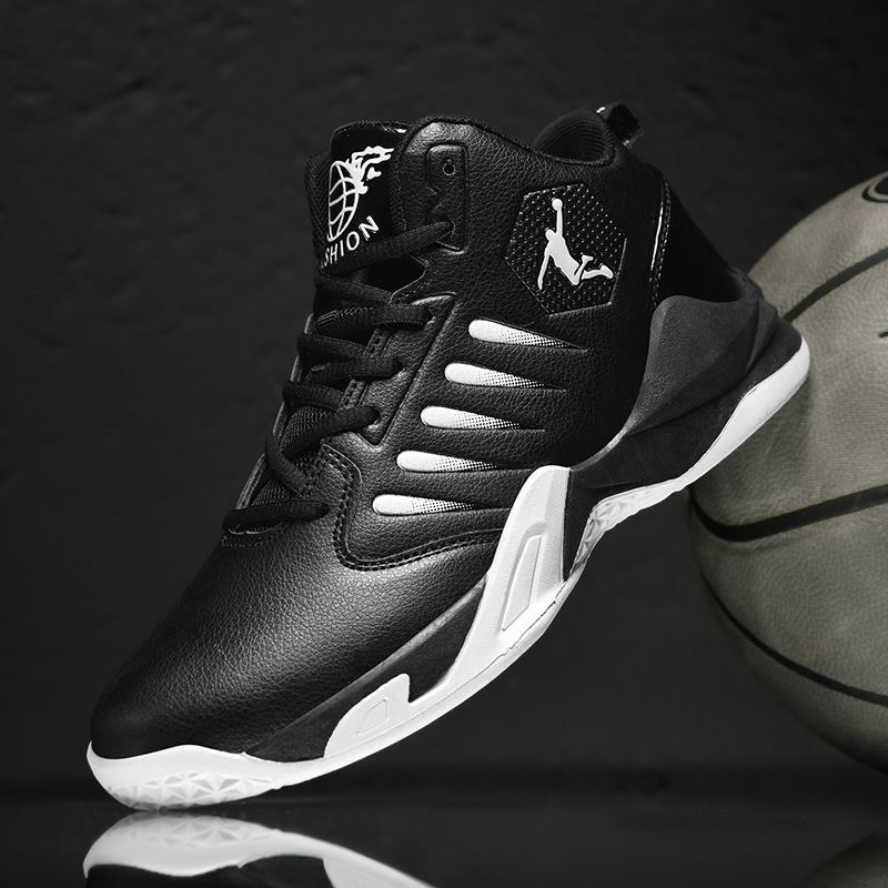 Cross-Border For Male Students, Breathable, CushiNewed, Practical Basketball Shoes, Leather Surface, All-SeasNew Sports_vogvips.com