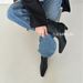 2025 New Slim Black Martin For Women, French Style Short Boots, Autumn Single Boots_vogvips.com