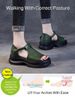 Genuine Leather Roman Style Thick Heel Soft Boots Retro Fish Mouth Platform Sandals For Women Summer New Arrival Casual Fashion_vogvips.com