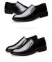 New Low Top Casual Men's British Pointed Leather Business Dress Single Shoes For Men_vogvips.com