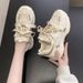 Women's Chunky Sneakers Athletic Shoes Mesh Breathable Soft Sole Fashionable And Versatile Winter New Style 2024_vogvips.com