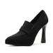 1138-1 2025 Autumn New College Style Pointed Toe Stiletto High Heel Women' Waterproof Platform Comfortable Single_vogvips.com