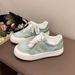 Women's Thick-Soled White Sneakers 2026 New Popular Summer For Women, Versatile Casual Shoes To Match With Skirts_vogvips.com