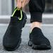 Breathable Men Casual Shoes Lightweight Outdoor Male Walking Shoes Anti-slip Men's Sneakers Slip On Flats Vulcanized Shoes 2025_vogvips.com