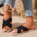 Big Size 41 Women Summer Leisure Slippers Light Weight Breathable Female House Shoes Anti-slip Girls Home Floor Beach_vogvips.com