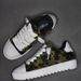 New Cross-Border NUMERIS Men's Sports Hand-Painted Canvas Shoes, Fashionable And Trendy Personalized Women's_vogvips.com