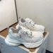 Women's Dad Summer Mesh Breathable Sneakers, 2026 New Casual Sports Shoes, Thick-soled, Lightweight Running White Shoes_vogvips.com