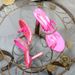 Internet Celebrity One Word Slipper 2024 Summer Toe Fitting Square High Heel External Wearing Sandals, Oversized Women's_vogvips.com