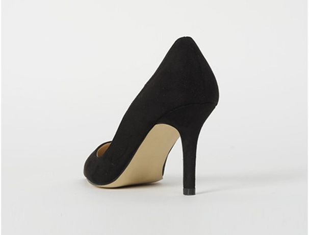 Women's Plus Size High Heels White Stiletto Pointed Toe Suede Work Shoes Spring Autumn Style_vogvips.com