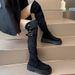 Over-the-Knee For Women 2025 New Autumn Winter Single-Layer Two-Way Wear Khaki Melad High Tube Long Boots_vogvips.com