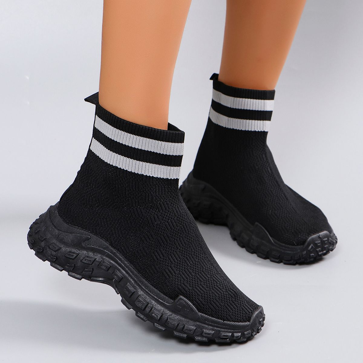 Spring New Women's Fashionable, Breathable, Lightweight, Non-slip, Wear-resistant, Casual Sports Shoes, Flat Shoes_vogvips.com