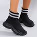 Spring New Women's Fashionable, Breathable, Lightweight, Non-slip, Wear-resistant, Casual Sports Shoes, Flat Shoes_vogvips.com