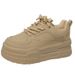 White High-End Style Women's Sneakers 2025 Spring And Autumn Versatile Ins Trend High-Value Platform Sole Student Shoes_vogvips.com