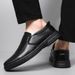 European Warm Series 2025 Autumn Winter New Casual Leather Thick Sole Wear-resistant Business Big Head Non-slip Waterproof Men's Shoes_vogvips.com