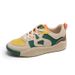 Autumn Women's New Breathable Children's Korean Version Versatile Thick Soled Board Splicing Sports And Leisure_vogvips.com