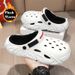 Winter Plush Fur Clogs Men EVA Slippers Warm Furry Slippers Couples Concise Indoor Home Cotton Shoes Casual Fluffy House Slides_vogvips.com