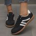 Women's Plus Size Cross Training Shoes European American Retro Style Color Block Flat 2025 New Wholesale Casual Shoes_vogvips.com