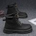 European Warm Series Men's Construction Site Wear-resistant Work Martin Boots Waterproof Non-slip Hiking Sports Autumn_vogvips.com
