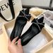 Fine Heeled 2025 Spring/summer New Pointed Rhinestone Single Butterfly Bow Super High Heels Sexy Shallow Mouth Women's_vogvips.com