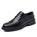 Men's Genuine Leather Oxford Shoes For Wedding Formal Business Casual_vogvips.com