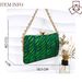 Women's banquet shoe bag set simple bright rhindiamond-decorated pointed stiletto daily commute wear_vogvips.com