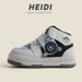 New Boys' Casual Shoes High Top Girls' Board Shoes Light Soft Soled Baby Shoes_vogvips.com