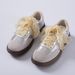 Ballet Style Pearl Bow Lace Fungus Ruffle Shoelaces Suitable For Ballet Shoes T Head_vogvips.com