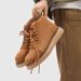 New suede cowhide frosted leather and fleece casual work boots_vogvips.com