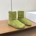 2025 Autumn And Winter New Star Style Round Toe Combat Thick Soled Snow Boots, Warm Cotton Boots_vogvips.com