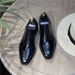 Men's Shoes Genuine Leather Men's Shoes Cowhide Rubbed Color Brogue Carved Leather Shoes Men's Summer Business Casual Formal Shoes_vogvips.com