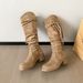 Su Yinyin Tassel For Women 2025 New Autumn Over-the-Knee Riding Chunky Heel Slouchy Long Boots_vogvips.com