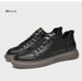 Cowhide Men's Shoes Men's Casual Leather Shoes Increase Height Men's Shallow Mouth One-pedal Shoes Men's Soft Leather Board Shoes_vogvips.com