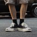 Men's Shoes New Student Low Top Canvas Shoes Sports Casual Skateboard Shoes Niche Classic Thick Soled Height Enhancing Men's Shoes X250_vogvips.com